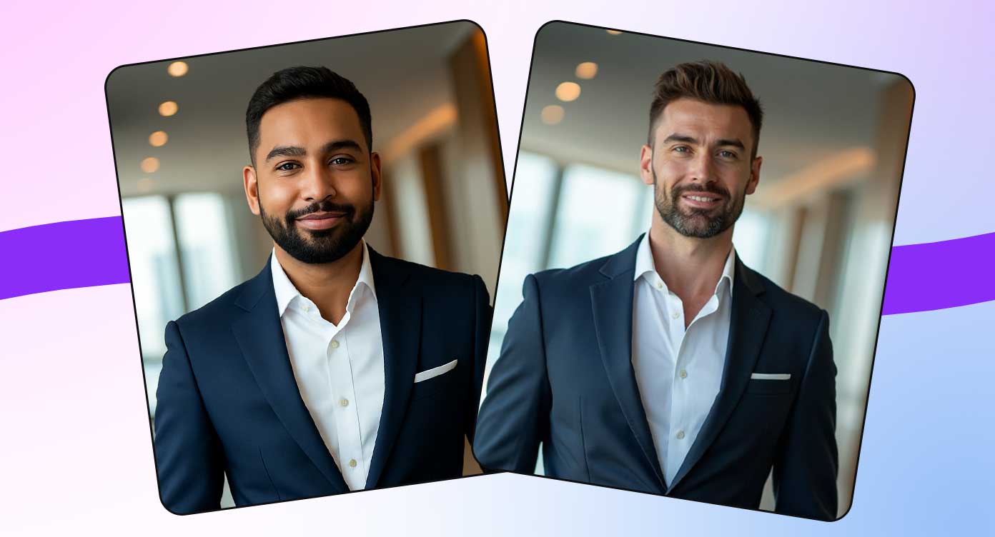 AI Professional Headshot Examples